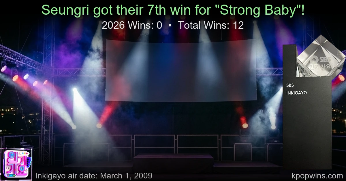 Seungri - Strong Baby